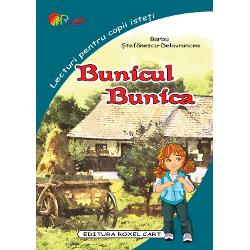 Bunicul Bunica – Barbu &536;tef&259;nescu-DelavranceaCartea Bunicul Bunica este adaptata pentru copiii din clasele mici care abia au invatat sa citeasca Ilustratiile colorate stimuleaza creativitatea copiilor care pot vizualiza mai usor firul povestiiTextul cartii are un format mare si este structurat pe paragrafe carora le corespund ilustratii specifice facand cartea usor de urmarit de cititorii incepatoriAceasta carte este ideala pentru parintii care vor 