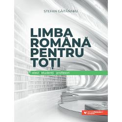 Lucrarea Limba român&259; pentru to&539;i se adreseaz&259; tuturor celor care vor s&259; cunoasc&259; structura &537;i problemele limbii române actuale la diferite niveluri de înv&259;&539;are Elevii vor delimita din prezentarea propus&259; aspectele programei lor putând s&259; stabileasc&259; astfel corela&539;ia cu întregul sistem al limbii Studen&539;ii &537;i profesorii vor g&259;si con&539;inuturile de 