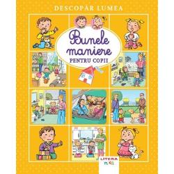 În aceast&259; carte plin&259; de ilustra&539;ii sugestive sunt surprinse diferite împrejur&259;ri din via&539;a de zi cu zi a copiilor Observând cu aten&539;ie imaginile î&539;i vei da cu u&537;urin&539;&259; seama ce se cuvine &537;i ce nu se cuvine s&259; facem în anumite situa&539;ii &537;i po&539;i înv&259;&539;a multe din atitudinile protagoni&537;tilor