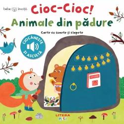 Cioc-Cioc Cine locuie&537;te aiciVeveri&539;a Eddi vrea s&259;-&537;i viziteze prietenii din p&259;dure Dar unde locuie&537;te fiecare dintre aceste animalele Bate la u&537;i &537;i vei aflaAtinge ascult&259; &537;i descoper&259; cu ajutorul acestei serii de c&259;r&539;i interactive Mai întâi apas&259; pe pas&259;rea albastr&259; ca s&259; activezi pagina apoi bate la u&537;&259;