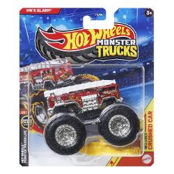 Colectioneaza masinutele Hot Wheeels gigantice pentru numeroase cascadorii Striviti competitia cu masinuta de baza 164 are motoare puternice de frecare si actiuni feroce pe roti acesti monstri sunt de neoprit Fiecare se vinde separat in functie de disponibilitate Culorile si decoratiunile pot varia Pachetul contine persoajul 5 Alarm