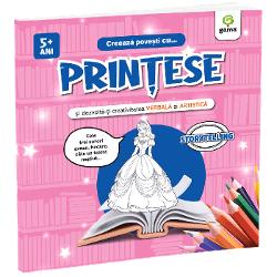 Crezi ca ai o imaginatie bogataHai sa vedem Colectia Creeaza povesti cu a fost special gândita pentru a dezvolta atât creativitatea si simtul cromatic cât si imaginatia împreuna cu abilitatea de a compune povestiColoreaza desenele si continua aventurile personajelor de povesteScrie-le sau înregistreaza-le si împartaseste-le parintilor colegilor sau prietenilor apoi afla parerea lor Care este cea mai reusita poveste a ta