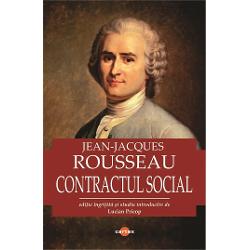 Contractul social -Jean-Jacques RousseauDespre contractul social sau Principiile dreptului politic„Contractul social“ este primul tratat de filosofie politica pentru care oamenii nu sunt obiect ci subiect al discursului inventand astfel ideea democratiei absolute Guvernatii sunt implicati la fel de mult ca printii sau guvernele; conditia cetateniei este teoretizata in vreme ce omul este propriul supus si depinde doar de legile pe care si le 