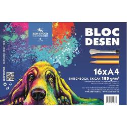 Format A4 Model Animale 180 g 16 ColiBloc de desen din hartie de calitate de 180 gmpConfectionat din hartie alba aquarell speciala pentru desenat pictat si schitat ideal pentru elevi si tudentiCoperta blocului de desen este realizata din carton iar colile sunt prinse pe latura lungaFormat A4Numar file 16