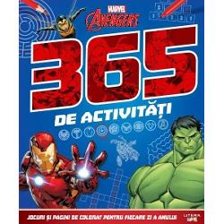 Vino al&259;turi de eroii Avengers într-o aventur&259; cu multe activit&259;&539;iPlin&259; de labirinturi captivante puzzle-uri pagini de colorat &537;i multe altele aceast&259; carte de activit&259;&539;i î&539;i asigur&259; distrac&539;ia 365 de zile pe an