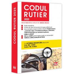 Codul rutier 2025 Cu ULTIMELE MODIFICARI aduse prinOG NR 12025OUG NR 52025 &9679; Studiu 