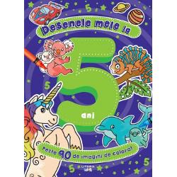 Bucur&259;-te c&259; ai 5 ani &537;i porne&537;te în superaventura culorilorIa-&539;i creioanele colorate &537;i coloreaz&259; cele peste 90 de imagini amuzante cu unicorni extratere&537;tri animale &537;i multe altelePe locuri fi&539;i gata …COLORA&538;I