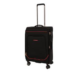 Material impermeabilTroler cu 4 roti prevazut cu un buzunar frontal cu fermoar Placuta identificareManer lateral si superior pentru toate dimensiunile si deasemenea maner plastic in partea de jos a trolerului pentru o manevrare mai usoaraTroler mediu si mare expandabil 30 spatiuTrolerul mare si mediu au in partea opusa manerului lateral 2 picioruse transversale care permit asezarea trolerului fara a atinge solul evitandu-se astfel 