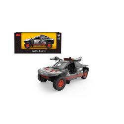 Masinuta AUDI RS Q E TRON scara 1 la 24 are proportiile ideale pentru momente pline de distractie si amuzament Masinuta metalica Audi RS Q E TRON scara 1 la 24 are anvelope de cauciuc si un design detaliat interior-exterior realizat din material metalic turnat cu accesorii realizate din material plastic portiere de calitate superioara Copilul dumneavoastra se poate juca in voie cu masina metalica Audi RS Q E TRON oferita de brandul international Rastar Nicio cursa nu este imposibil de 