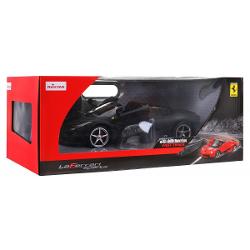 Copilul dumneavoastra se poate juca in voie cu masina cu telecomanda Ferrari Aparta scara 1 la 14 oferita de brandul international Rastar Nicio cursa nu este imposibil de castigat cu acesta masinuta replica oficiala cu licenta a modelului original construita cu mare atentie la detalii Masinuta are proportiile ideale pentru momente pline de distractie si amuzament avand dimensiunile in centimetri dupa cum urmeaza  335147108Masinuta functioneaza pe frecventa de 24GAlimentarea se 