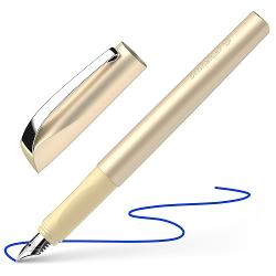 Stilou cu aspect metalic elegantDesign modernProfil de prindere cauciucat ergonomicPeni&539;&259; din o&539;el inoxidabil de înalt&259; calitate cu vârf de iridiu MClip metalic robustFunc&539;ioneaz&259; cu cartu&537;e de cerneal&259; standardPotrivit pentru dreptaci &537;i stângaci