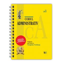 CODUL ADMINISTRATIV MAI 2025 EDITIE SPIRALATALEGISLATIE CONSOLIDATA SI INDEX Prefata de prof univ dr Verginia Vedinas  CAPITOL NOU INTRODUS IN CODLegea nr 492025 – M Of nr 336 din 15 aprilie 2025Norme de etica si conduita pentru membrii Guvernului si 