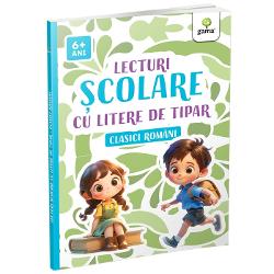 Colec&539;ia Lecturi &537;colare cu litere de tipar este potrivit&259; pentru copiii care cunosc literele mari de tipar &537;i pot s&259; citeasc&259; cuvinte scrise cu majuscule Parcurgând paginile acestor c&259;r&539;i ei vor exersa lectura individual&259; într-un mod pl&259;cut fiind ajuta&539;i de fontul lizibil paginile aerisite &537;i ilustra&539;iile sugestive
