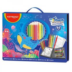 Set Colorat Keyroad Ocean KR972879 71 Piese - Aventuri Subacvatice &537;i Creativitate Nelimitat&259;Setul de colorat Keyroad Ocean KR972879 este cadoul ideal pentru micii exploratori ai adâncurilor oceanului oferind 71 de piese esen&539;iale pentru desen &537;i colorat toate ambalate într-o serviet&259; practic&259; u&537;or de transportat Transform&259;-te într-un artist cu acest set complet perfect pentru acas&259; 