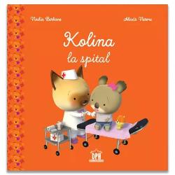 O poveste ilustrat&259; simpl&259; &537;i empatic&259; despre prima vizit&259; la spital conceput&259; special pentru cei mai mici cititoriÎn timp ce se joac&259; acas&259; Kolina alunec&259; pe o juc&259;rie &537;i cade pe sc&259;ri Se pare c&259; &537;i-a rupt bra&539;ul iar o vizit&259; la spital este inevitabil&259; De&537;i la început este speriat&259; Kolina descoper&259; c&259; medicii sunt prieteno&537;i &537;i grijulii iar totul se 