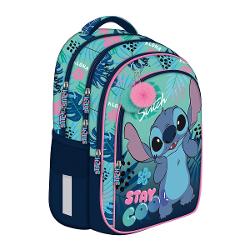 Exploreaza ghiozdanul scolar Majewski ST Right BPL58 din colectia Stitch Stay Cool perfect pentru elevii care doresc un plus de stil si organizare in viata lor de zi cu zi Acest ghiozdan este conceput pentru a combina functionalitatea cu un design atractivFunctionalitate Dispune de 4 compartimente spatioase pentru a-ti tine organizate toate rechiziteleSpatiu suplimentar Include 2 buzunare laterale elastice si un 