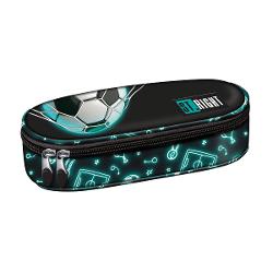 Descopera penarul Majewski ST Right PC01 din colectia Neon Football un accesoriu modern si practic pentru organizarea instrumentelor de scris Ideal pentru elevii care doresc un penar functional si durabilDesign spatios Penar cu 1 compartiment principal care ofera suficient spatiu pentru toate instrumentele tale de scrisOrganizare eficienta Clapeta interna cu buzunar tip plasa cu fermoar si elastice dedicate pentru o 