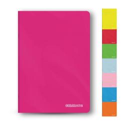 Caiet A5 matematica 60 file hartie 70g coperta PP Colorarte C4258Pretul afisat este per bucata Nu se poate alege culoarea