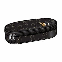 Exploreaza penarul Majewski ST Right PC01 din colectia Golden Cats un accesoriu practic si stilat pentru organizarea instrumentelor de scris Ideal pentru elevi si pasionatii de papetarie acest penar combina functionalitatea cu un design atractivSpatiu generos Dispune de un compartiment principal spatios pentru depozitarea instrumentelor de scrisOrganizare eficienta Include o clapeta interna cu un buzunar tip plasa 