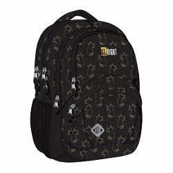 Exploreaza ghiozdanul scolar Majewski ST Right BP05 din colectia Golden Cats perfect pentru elevii care doresc sa imbine functionalitatea cu un design atractiv Acest ghiozdan este ideal pentru utilizarea zilnica la scoala oferind spatiu generos si organizare eficientaFunctionalitate remarcabila Dispune de 4 compartimente spatioase potrivite pentru organizarea eficienta a cartilor si caietelor taleCompartimente 