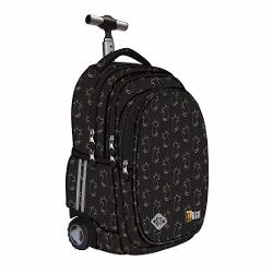 Descopera trollerul scolar Majewski ST Right TB01 din colectia Golden Cats perfect pentru cei care doresc un ghiozdan functional si stilat Acest troller combina confortul unui rucsac cu practicitatea unui troller fiind ideal pentru scoala sau calatoriiConfort si siguranta Maner telescopic cu buton de blocare si doua ajustari pentru inaltimea manerului roti durabile cu rotatie usoara si bretele moi si reglabileFunctionalitate 