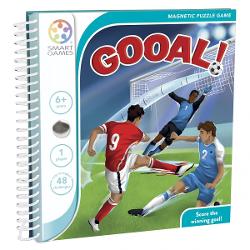Smart Games - Gooal joc de logic&259; cu 48 de provoc&259;ri 6 aniIntr&259; în lumea fascinant&259; a fotbalului strategic cu Smart Games - Gooal un joc de logic&259; captivant care îmbin&259; distrac&539;ia cu dezvoltarea abilit&259;&539;ilor cognitive Conceput pentru a stimula gândirea critic&259; &537;i planificarea strategic&259; acest puzzle magnetic ofer&259; ore întregi de provoc&259;ri &537;i divertismentProvoc&259;ri 