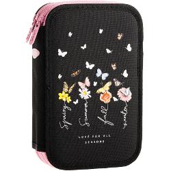 Penarul de la DACO este un accesoriu frumos &537;i practic conceput pentru a v&259; ajuta s&259; v&259; p&259;stra&539;i stiloul creioanele markerele &537;i alte obiecte de papet&259;rie organizate Este prev&259;zut cu dou&259; compartimente principale fiecare cu propriul s&259;u fermoar oferind o separare eficient&259; a con&539;inutuluiAcest penar este potrivit pentru copiii de toate vârstele &537;i este ideal pentru utilizare acas&259; sau la 