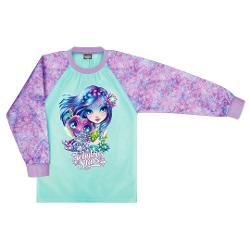 Bluza de protec&539;ie pentru pictur&259; marca Nebulous Stars este conceput&259; special pentru fetele creative cu vârsta cuprins&259; între 6 &537;i 8 ani oferindu-le atât o protec&539;ie excelent&259; împotriva petelor cât &537;i o estetic&259; unic&259; inspirat&259; de universul magic al personajelor fantastice