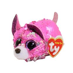 Jucarie de plus TY Teeny  Tys Flippable Yappy sequins chihuahua 10 cm TY42416