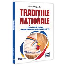 Monografia Traditiile nationale esenta functiile tipologia si semnificatiile pentru societatea contemporana elucideaza rostul si menirea traditiilor nationale in asigurarea principiului continuitatii in dezvoltare a generatiilor umane in general si in spatiul romanesc in mod special Cartea reprezinta o tratare filosofica si sistermica a traditiilor fiind explicata esenta si natura lor universala locul si rolul lor in societatea contemporana In acelasi timp sunt expuse functiile pe 