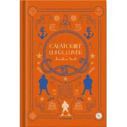Corabia pe care Lemuel Gulliver se îmbarc&259; în calitate de medic naufragiaz&259; iar el este purtat de valuri pe un &539;&259;rm necunoscut unde î&537;i pierde cuno&537;tin&539;a Când î&537;i revine se treze&537;te legat &537;i înconjurat de omule&539;i care m&259;soar&259; doar câ&539;iva centimetri Pe m&259;sur&259; ce tr&259;ie&537;te aventuri incredibile Gulliver înva&539;&259; despre curaj moralitate &537;i 