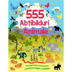 555 abtibilduri Animale editura Flamingo GD 2025 