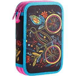 Penarul de la DACO este un accesoriu frumos &537;i practic conceput pentru a v&259; ajuta s&259; v&259; p&259;stra&539;i stiloul creioanele markerele &537;i alte obiecte de papet&259;rie organizate Este prev&259;zut cu dou&259; compartimente principale fiecare cu propriul s&259;u fermoar oferind o separare eficient&259; a con&539;inutuluiAcest penar este potrivit pentru copiii de toate vârstele &537;i este ideal pentru utilizare acas&259; sau la 