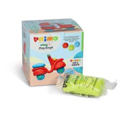 Set de plastilina moale 3 culori Easydò cu gluten este o plastilina colorata realizata din materii prime in proportie de 95 de origine vegetala Este foarte moale elastica si placuta la manipulare si nu murdareste mainile Este conceputa pentru a fi remodelata de multe ori daca este pastrata departe de aer pentru a preveni uscarea Culorile sale sunt vii si stralucitoare si raman astfel odata ce se usuca complet Se usuca lent Testat dermatologic