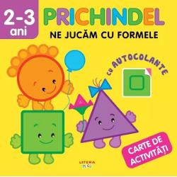 Ajut&259;-l pe cel mic s&259; înve&539;e formele prin imagini &537;i autocolante Lipind autocolantele la locurile potrivite în aceast&259; carte plin&259; de culoare copilul va înv&259;&539;a s&259; recunoasc&259; diferite forme &537;i modele În plus va trasa &537;i colora formele Aceast&259; serie dezvolt&259;ÎNDEMÂNAREA • MEMORIA VIZUAL&258; • ABILIT&258;&538;ILE MOTRICE FINE COORDONAREA 