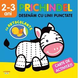 Ajut&259;-l pe cel mic s&259; înve&539;e s&259; foloseasc&259; liniile prin imagini &537;i autocolante Prin trasarea diferitelor tipuri de linii copilul va exersa primele mi&537;c&259;ri în deprinderea scrisului Lipind autocolantele la locurile potrivite pe paginile pline de culoare va înv&259;&539;a s&259; recunoasc&259; forme &537;i modele Aceast&259; serie dezvolt&259;ÎNDEMÂNAREA • MEMORIA VIZUAL&258; 