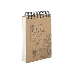 Caietul de schite Creative Craft este un accesoriu esential pentru artisti si designeri oferind un spatiu ideal pentru a-ti exprima creativitatea Cu dimensiuni de 11x16 cm acest caiet este usor de transportat si perfect pentru a-ti nota ideile oriunde te-ai aflaDispune de 80 de file de hartie de inalta calitate cu o greutate de 120gmp asigurand o suprafata durabila si rezistenta 