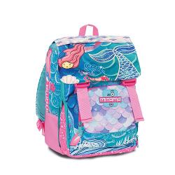 Descopera ghiozdanul Mitama cu design marin si 4 compartimente ideal pentru aventurile zilnice Creat pentru a oferi confort si functionalitate acest ghiozdan este perfect pentru orice explorator urbanDimensiuni 40 x 28 x 18 cm inchis 40 x 28 x 25 cm deschisCapacitate 28 litri extins cu 7 litriSpate preformat cu fund integratBuzunare externe comodeBretele captusite si acoperite cu material textil si 