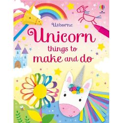 Spark childrens imagination with this magical activity book packed with delightful crafts for young unicorn fans to have hours of fun making Simple yet satisfying craft activities are clearly explained and illustrated and can be made with everyday and recycled materials There are step-by-step drawing and colouring pages to gallop through too