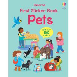 From cuddly cats to playful puppies children will love adding all kinds of pets to the inviting scenes With over 150 stickers to add and lots of new words to learn Choosing and placing stickers is excellent for developing fine motor skills and creativity