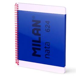 Caietul MILAN nata cu spiral&259; format A4 &537;i 80 de file velin foi albe este alegerea ideal&259; pentru cei care caut&259; libertate total&259; în exprimare – fie pentru schi&539;e noti&539;e desen sau idei creative Hârtia alb&259; neted&259; de 95 gm² este microperforat&259; &537;i prev&259;zut&259; cu 4 perfora&539;ii pentru organizare eficient&259; în bibliorafturi Spirala flexibil&259; din plastic rezistent nu se 