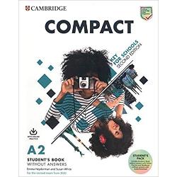 Fast focused exam preparation - a 50 to 60 hour course for the A2 Key for Schools exam from 2020 Compact Students Book offers intensive revision and practice to quickly maximise student performance With this course you will consolidate language and skills for exam success through clear concise training The Workbook without answers provides further practice of language and vocabulary introduced in the Students Book with a six-page section 