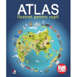 H&259;r&539;ile din acest atlas incredibil i&539;i arat&259; numeroase &539;&259;ri ale lumii &537;i multe popoare precum &537;i regiuni str&259;b&259;tute de fluvii mun&539;i p&259;duri câmpii sau de&537;erturiDin înghe&539;ata Antartica la p&259;durile tropicale luxuriante din Brazilia &537;i la de&537;erturile uscate &537;i fierbin&539;i ale Africii iat&259; o lume minunat&259; care te a&537;teapt&259; s&259; o descoperi