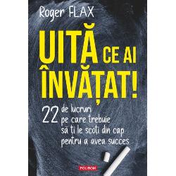 Traducere din limba englez&259; de Adina AvramescuCe-ar fi dac&259; &539;i s-ar spune c&259; multe dintre principiile pe care &539;i le-ai însu&537;it înc&259; din copil&259;rie te împiedic&259; de fapt s&259; ai succes în carier&259; &537;i în via&539;&259; De la simple zicale pe care le-ai înv&259;&539;at în copil&259;rie – „Nu vorbi cu str&259;inii” „Strânge bani albi pentru zile 