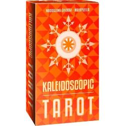 Peek into the peephole of the kaleidoscope and slowly turn the cylinder to unlock visions of geometric patterns and colourful fragments The optical wonder you are witnessing is the same spectacle that awaits you within the box of the new Kaleidoscopic Tarot Here the 78 Arcana find new life as a mosaic of shapes that unlock the full potential of the classic RWS archetypes The straightforward depiction of the subjects and the presence of standardized details made evident by the simplistic 