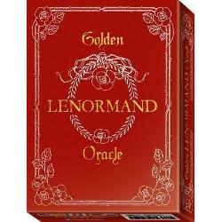 The Lenormand are without doubt the most used Oracle Cards in the world While they are not as famous as their Tarot counterpart their popularity is increasingThe GOLDEN LENORMAND ORACLE is a classic XIX century Lenormand deck - a true Lenormand The cards of this golden edition appear all the more powerful and glowing as each is printed with gold foilThis traditional deck is a printing masterpiece a wonderful divination tool