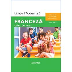 Limba modern&259; 2 – Francez&259; – caiet de lucru pentru clasa a V-a este instrumentul de lucru ideal pentru însu&537;irea no&539;iunilor prezentate în manualEficient &537;i u&537;or de utilizat caietul vizeaz&259; îmbog&259;&539;irea vocabularului uzual aprofundarea no&539;iunilor de gramatic&259; dezvoltarea competen&539;elor de receptare exprimarea diferitelor tipuri de mesaje orale &537;i redactarea de mesaje 