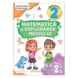 Pentru manual Art KlettLa realizarea acestei lucr&259;ri s-a &539;inut cont de ordinea con&539;inu­turilor din noul manual edi&539;ia 2023 la Matematic&259; &537;i explorarea mediului clasa a II-aCartea reprezint&259; un instrument didactic eficace &537;i util care abordeaz&259; temele interdisciplinarElevii sunt pu&537;i în situa&539;ia de a analiza de a exersa &537;i de a aplica în mod con&537;tient &537;i 