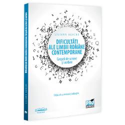 Prezenta lucrare Dificultati ale limbii romane greseli de scriere si vorbire aflata la a doua editie revazuta si adaugita este destinata tuturor celor ce urmaresc sa cunoasca si sa utilizeze corect limba romana conform normelor lingvistice si literare actuale fiind conceputa ca un instrument de popularizare util atat vorbitorilor nativi cat si cetatenilor straini ce doresc sa aprofundeze studiul limbii romane literare actuale Fiind o lucrare pentru publicul 