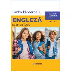 Limba modern&259; 1 – Englez&259; – caiet de lucru pentru clasa a V-a este instrumentul de lucru ideal pentru fixarea &537;i aprofundarea no&539;iunilor însu&537;ite în timpul orelor de cursU&537;or de utilizat &537;i eficient structurat caietul vizeaz&259;• îmbog&259;&539;irea vocabularului uzual;• aprofundarea no&539;iunilor de gramatic&259;;• dezvoltarea competen&539;elor generale receptarea exprimarea 
